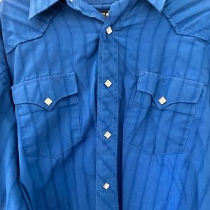 Wrangler pearl snap Xxl